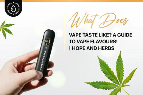 What Does Vape Taste Like? A Guide To Vape Flavours | Hope And Herbs