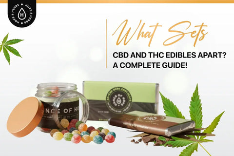 What Sets CBD and THC Edibles Apart? A Complete Guide | Hope and Herbs