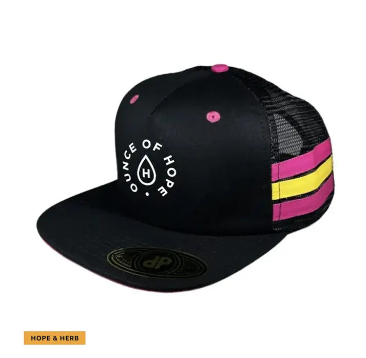 Ounce of Hope Stripe Hat_hopeandherbs