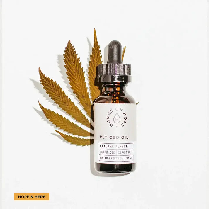Broad-Spectrum Natural CBD Oil for Pets_hopeandherbs