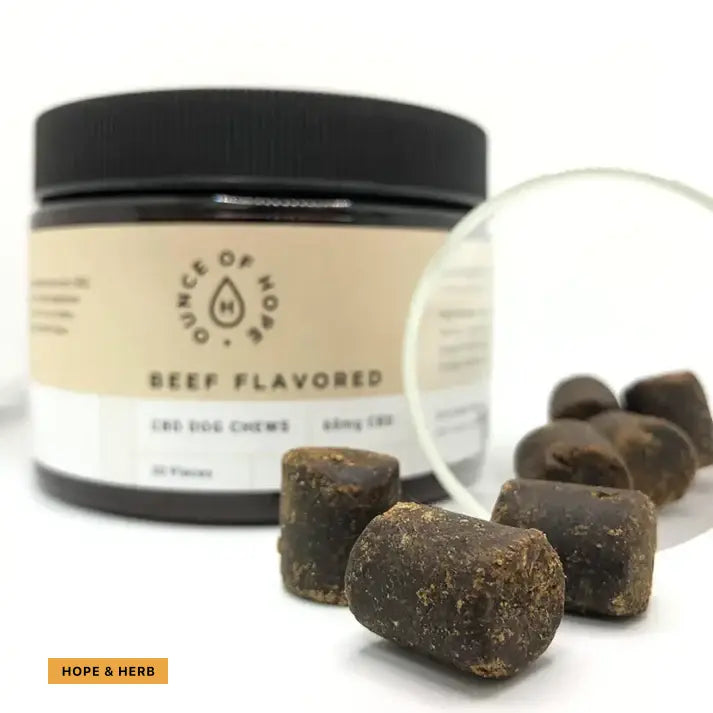CBD Dog chews_hopeandherbs