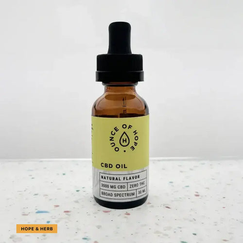 Broad-Spectrum Natural CBD Oil | Hope and Herbs