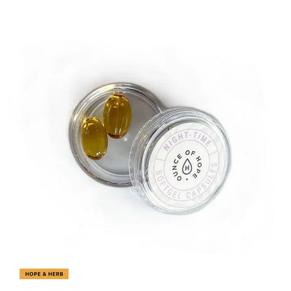 CBD Softgels with CBN & Melatonin_hopeandherbs