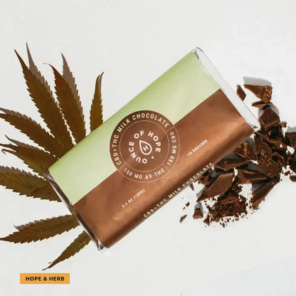 CBD+THC Milk Chocolate_hope and herbs