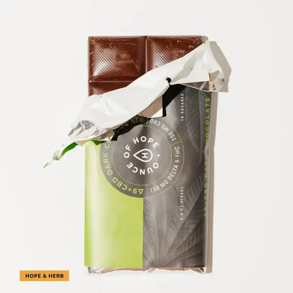 Delta 9 CBD Dark Chocolate_hope and herbs