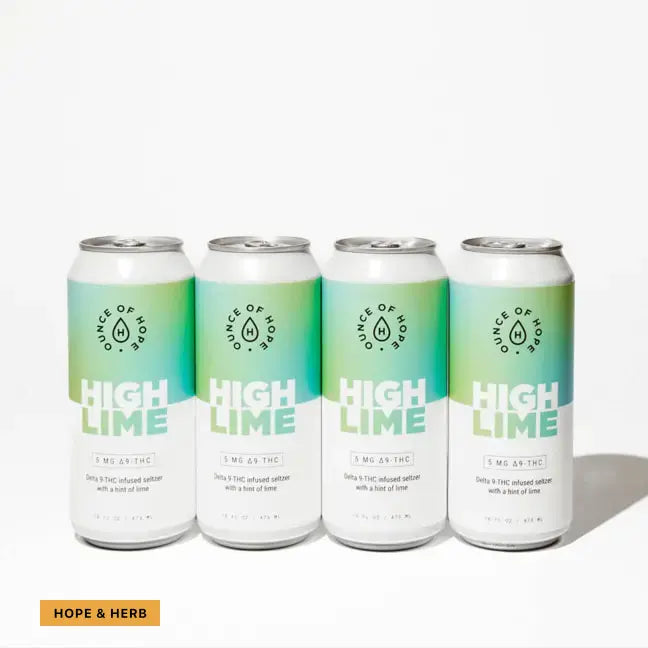 Delta 9 THC Seltzers_hope and herbs