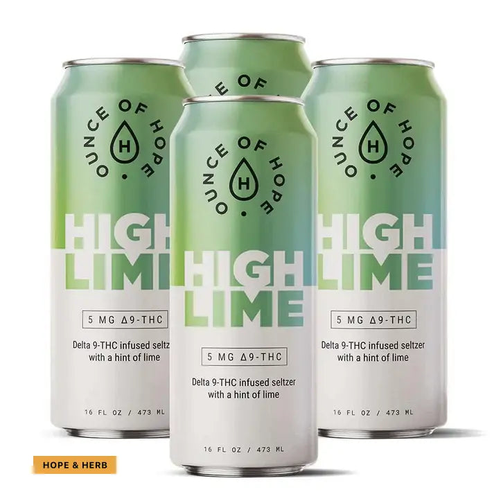 Delta 9 THC Seltzers_hope and herbs