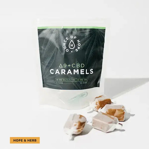 1:1 THC:CBD Buttercream Caramels - Edibles | Best Hope and Herbs