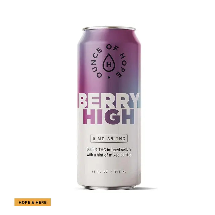 Delta 9 THC Seltzers_hope and herbs