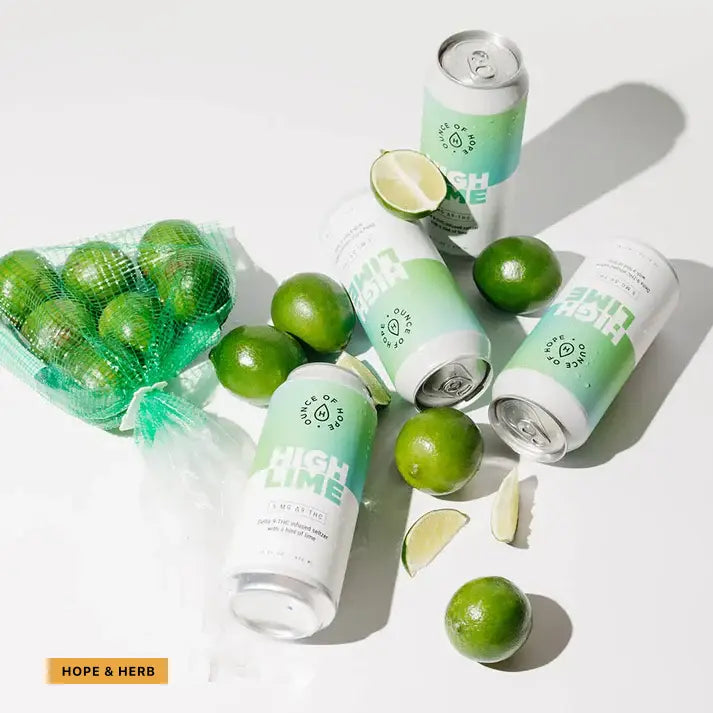 Delta 9 THC Seltzers_hope and herbs