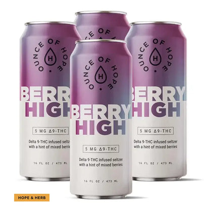 Delta 9 THC Seltzers_hope and herbs