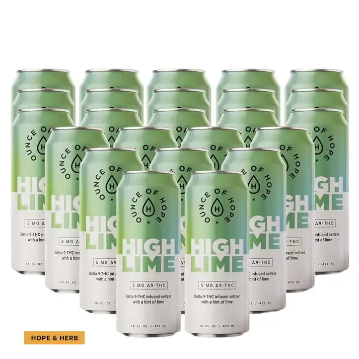 Delta 9 THC Seltzers_hope and herbs