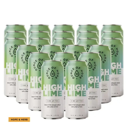 Delta 9 THC Seltzers_hope and herbs