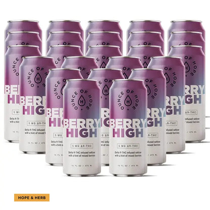 Delta 9 THC Seltzers_hope and herbs