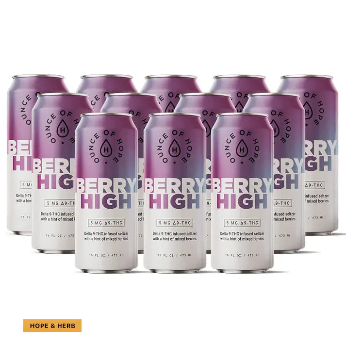 Delta 9 THC Seltzers_hope and herbs