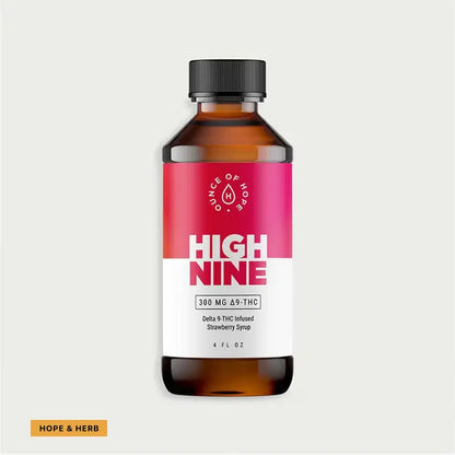 High Nine Delta 9 THC Syrup_hope and herbs