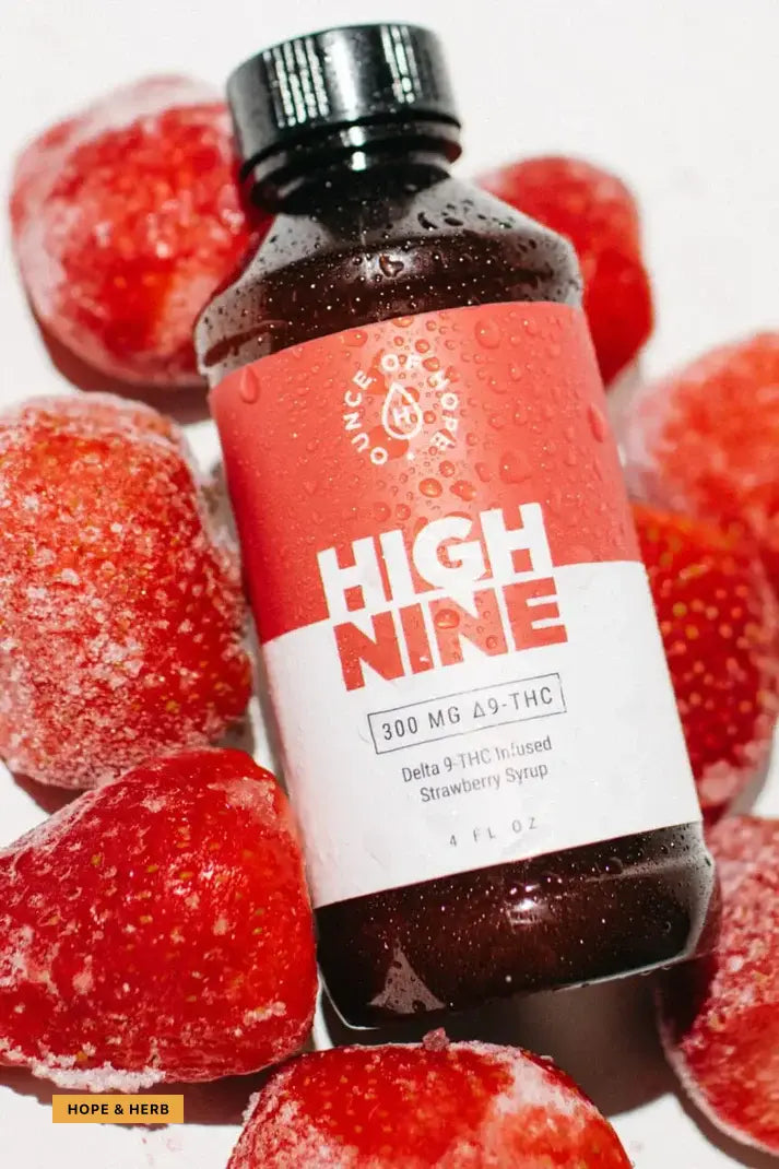 High Nine Delta 9 THC Syrup_hope and herbs