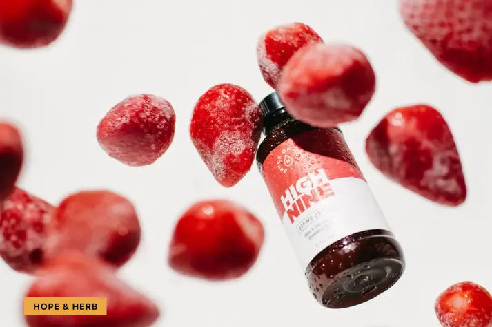 High Nine Delta 9 THC Syrup_hope and herbs