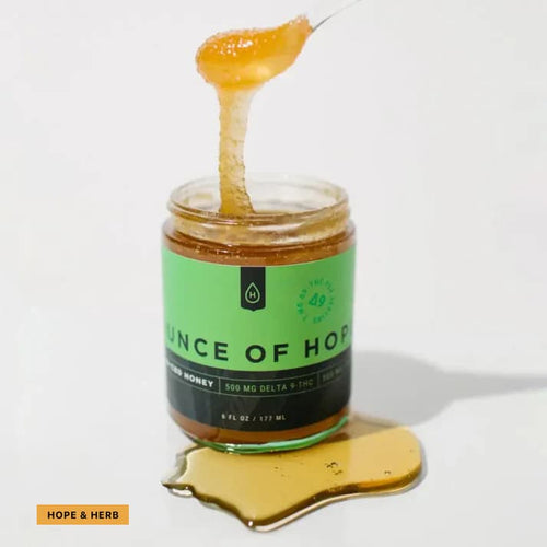 Delta 9 THC Infused Honey - Edibles| Hope and Herbs