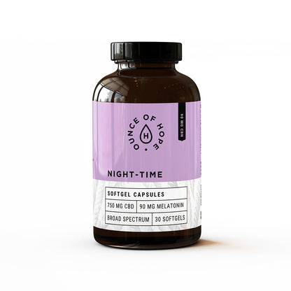 CBD Softgels with CBN & Melatonin - CBD Products |Hope and Herbs