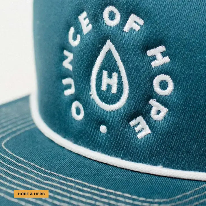 Ounce of Hope Stripe Hat_hopeandherbs