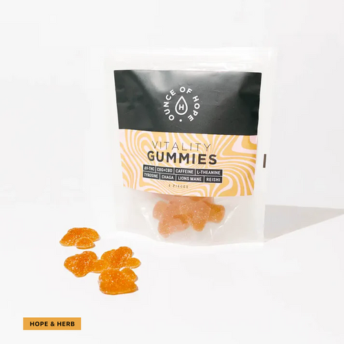 Vitality Mushroom Gummies - Edibles | Hope and Herbs