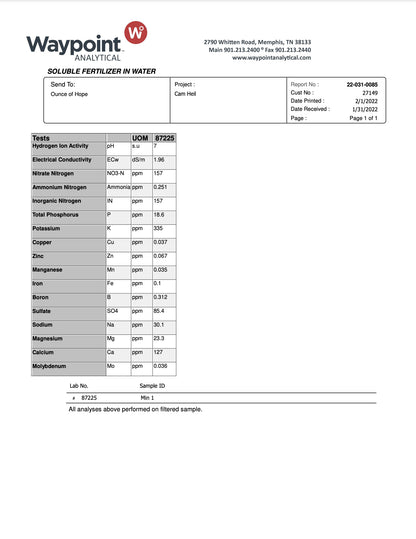 OMRI Certified Concentrated Fish Poop
